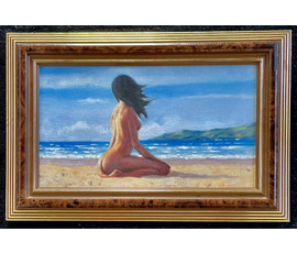 Оседовский А.Л "Крым", 2010г. Холст, масло. Размер 20х35 см. № 2867