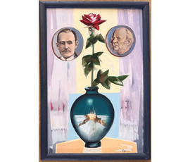 Щемелёв Л.Д "Песняры", 2002 г. Холст, масло. Размер с родной рамой 80х115 см. № 4071