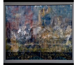 Фото: Лисовский А.С "Колизей", 2025г. Холст, акрил, смешанная техника. Размер 65х55 см. № 3800 - Артикул №3800