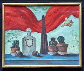 Скрипниченко Г.С "Нацюрморт", 1967 г. Холст, масло. Размер с рамой 62х51 см. № 3942