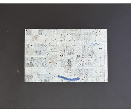 Фото: Римашевский С.В "Один случай",бумага, темпера. Размер с паспарту 44х35 см. № 3600 - Артикул №3600