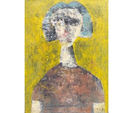 Фото: Лисовский А.С "Матильда",2025г. Холст, акрил. Размер 40х30 см. № 3716 - Артикул №3716