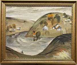 Селещук Н.М "Беларусь-мая Радзіма", смешанная техника. Размер с рамой 79х66 см. № 3785