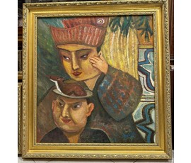 Фото: Акулов В.И "Избранница гарема",2009г. Холст, масло. Размер 70х65 см. № 3320 - Артикул №3320