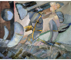 Фото: Жилин Е.И. "Нашествие", 1992 год; "Прогулка над землей", 2002 год - Артикул №1537