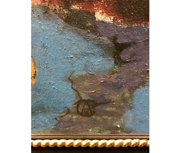 Кищенко А.М. “Гимн сирени”, 1989г. Холст, масло. Размер 136х110 см. № 621