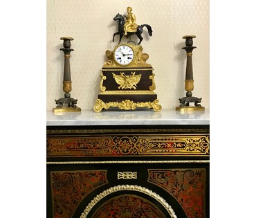 Часы каминные "Наполеон", начало XIX века