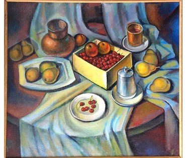 Зинчук А.М. "Натюрморт с черешней", 2006 год (артикул №671) - фото №1