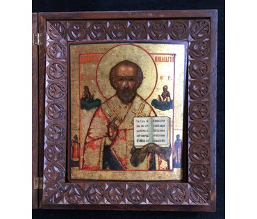 Икона "Николай-чудотворец". Ветка, XIX в. №182