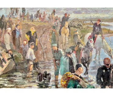 Картина "Великая Отечественная война", период СССР. (артикул №689) - фото №4