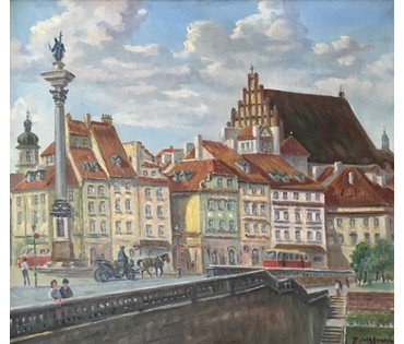 Картина "Варшава", D.Wasowicz. (артикул №704) - фото №2