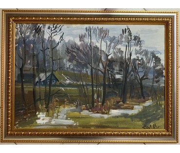 Юзвук В.С. Картина, XX в. (артикул №892) - фото №1