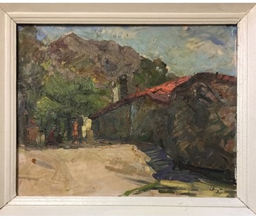 Шестопалов И.А. "Гурзуф", XX в. (артикул №937) - фото №2