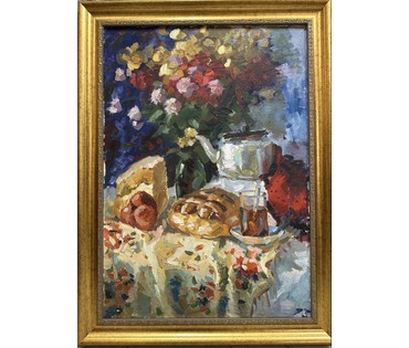 Красовский Е.Е. Лотерейная картина, XX в. (артикул №1080) - фото №1