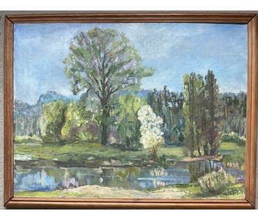 Фей П.М. "Река Уть", 2006 г. (артикул №1097) - фото №1