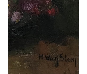 Натюрморт «Цветы», ХХ век (артикул №1115) - фото №5