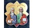 Святые апостолы Матфей Левий и Иоанн Богослов. Москва, XIX в. (артикул №205) - фото №1