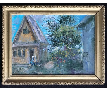 Исаенок Н.И. "Лето в Черневичах", 2000 г. (артикул №1127) - фото №2