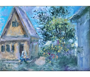 Исаенок Н.И. "Лето в Черневичах", 2000 г. (артикул №1127) - фото №4