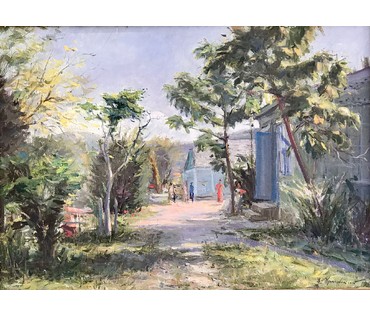 Красовский Е.Е. "Весна". 1950 г. (артикул №1153) - фото №4