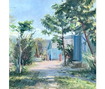 Красовский Е.Е. "Весна". 1950 г. (артикул №1153) - фото №5