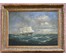 "Парусники в море",1907г. Холст, масло. Подпись автора. Размер с учётом родной рамы 105х80 см. № 1 (артикул №1) - фото №2