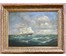 "Парусники в море",1907г. Холст, масло. Подпись автора. Размер с учётом родной рамы 105х80 см. № 1 (артикул №1) - фото №1