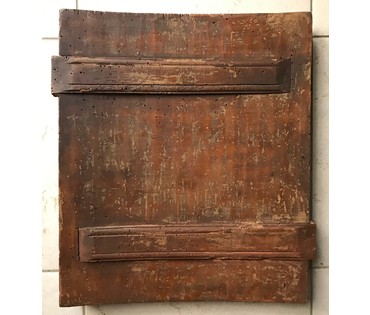 Нечаянная Радость, икона Пресвятой Богородицы. Владимировские сёла (Палех). Ковчег, XIX век (артикул №1221) - фото №5