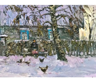 Пешкун В.П. "Старая берёза", 2014 год (артикул №1295) - фото №4