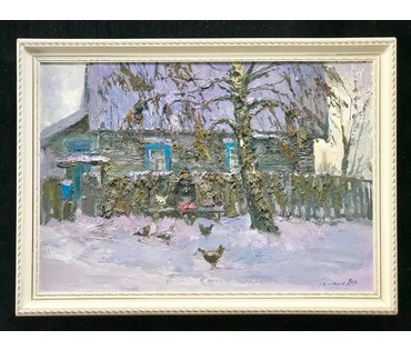 Пешкун В.П. "Старая берёза", 2014 год (артикул №1295) - фото №6