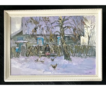 Пешкун В.П. "Старая берёза", 2014 год (артикул №1295) - фото №8