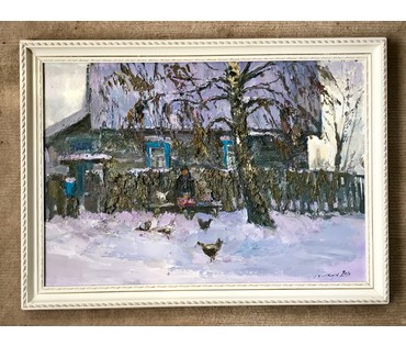 Пешкун В.П. "Старая берёза", 2014 год (артикул №1295) - фото №9