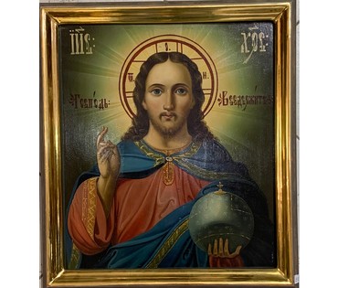 Господь Вседержитель. Центральная Россия, XIX/XX век. (артикул №1340) - фото №1