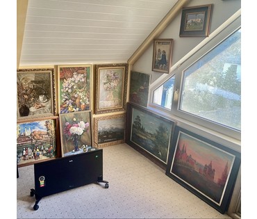 Майзельс Л.О. (1923-2002) "Московский пейзаж", 1979 год (артикул №1439) - фото №5