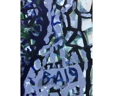 Акулов В.И. "Благими намерениями..." Холст, акрил. Размер 80х60 см. (артикул №1642) - фото №3