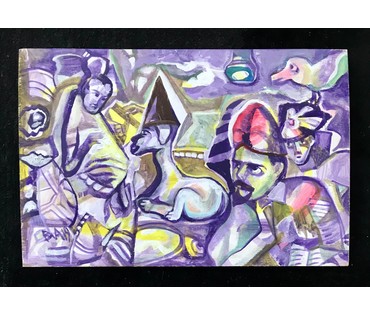 Акулов В.И. "Суфисты в Египте", 2019 год. АВАНГАРД. нет в наличии. (артикул №1662) - фото №1