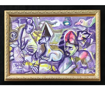 Акулов В.И. "Суфисты в Египте", 2019 год. АВАНГАРД. нет в наличии. (артикул №1662) - фото №4