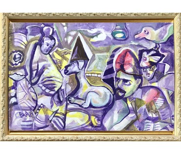Акулов В.И. "Суфисты в Египте", 2019 год. АВАНГАРД. нет в наличии. (артикул №1662) - фото №5