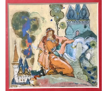 Рожков В.З. Акварель (Палех) (артикул №1717) - фото №2