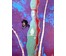 Селещук Н.М. "Пейзаж с портретом", 1990 г. Холст, масло. Размер 46х55 см. (артикул № 1820) - фото №2