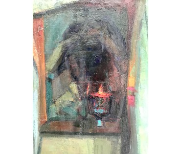 Красовский Е.Е. "Натюрморт с полотенцем", 1974 год (артикул №1824) - фото №3