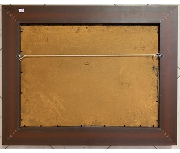 Кищенко А.М. - Народный художник БССР. "Заброшенный Богучарский дворик", холст на картоне.Размер с рамой 69х56 см. (артикул №1835) - фото №4