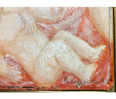 Кузьмич А.В. "Моя Мадонна", 1992 год; 30/36 см (артикул №1871) - фото №4