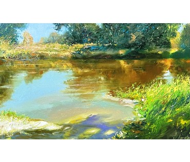 Игнатенко Сергей Николаевич. Картина "Птичь". 2021г. (артикул №1915) - фото №2