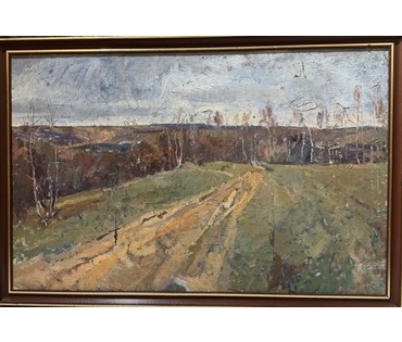 Шарипо П.П. "Позняя восень". 1980г. № 1935 (артикул №1935) - фото №1