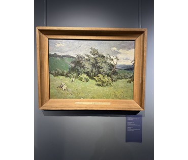 Гугель М.С. "Порыв ветра". Линогравюра. Размер: 27х41см (без паспарту) № 1936 (артикул №1936) - фото №6