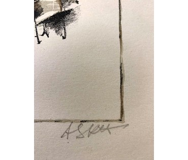 Склютаускайте А.И. Графика из серии "В мире сказок",размер 30х23 см. № 1953 (артикул №1953) - фото №2