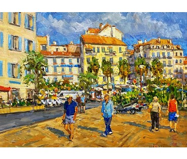 Потворов В.В "Перед грозой" 2021г. Холст,масло. Размер 60х80см. № 1962 (артикул №1962) - фото №3