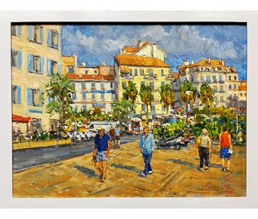 Потворов В.В "Перед грозой" 2021г. Холст,масло. Размер 60х80см. № 1962 (артикул №1962) - фото №4