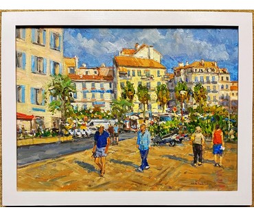 Потворов В.В "Перед грозой" 2021г. Холст,масло. Размер 60х80см. № 1962 (артикул №1962) - фото №1